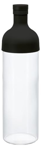 HARIO Cold Brew Tea Bottle with Filter Insert, 750ml FIB-75-B-BB, Schwarz
