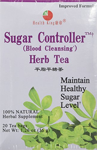 Health King Tea Sugar Controller Herb 20 Bags