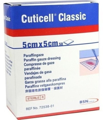 Cuticell Classic Wundgaze 5x5 cm