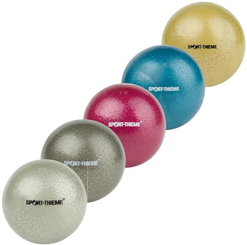 Sport-Thieme Trainings-Stoßkugel School | Gusseisen | Für Kugelstoßtechnik | In 5 verschiedenen Gewichten erhältlich | Outdoor Training Wettkampf | Schule Verein