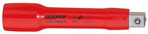 GEDORE VDE-Verlängerung 1/2 Zoll 125 mm. 1 Stück. VDE 1990-5