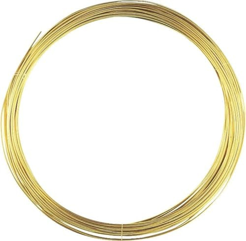 Gütermann/KnorrPrandell 6463088 - De Alambre de latón 0,8 mm Ø5m [Importado de Alemania]