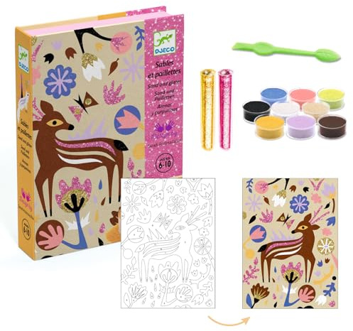 DJECO Farbsand Wunderwunder des Waldes