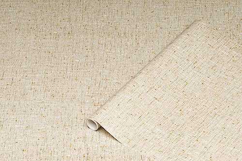 d-c-fix vinilo adhesivo muebles Tela textil marrón autoadhesivo impermeable decorativo para cocina, armario, puerta, mesa papel pintado forrar rollo láminas 45 cm x 2 m