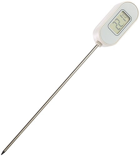 PEARL Küchenthermometer: Digitales Haushalts- und Steak-Thermometer (Digitales Haushaltsthermometer, Koch Thermometer für Flüssigkeiten, Badethermometer)