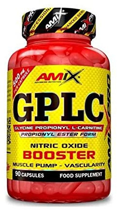 Amix GPLC es un complemento alimenticio en cápsulas a base del ester propionil de carnitina y de glicina. Amix® GPLC es una variedad especial de “amino-carnitina” - 90 Caps