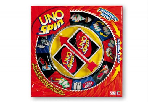 Mattel K2781-0 - UNO Spin, Kartenspiel