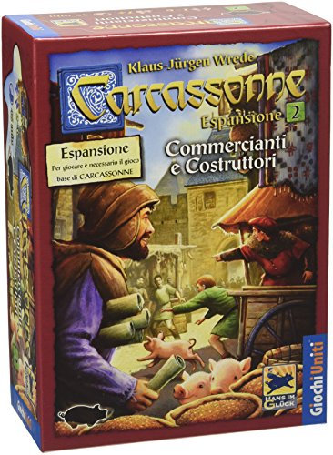 Giochi Uniti, Carcassonne, Spiel Mehrfarbig