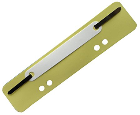 100 Heftstreifen PP / Farbe: gelb