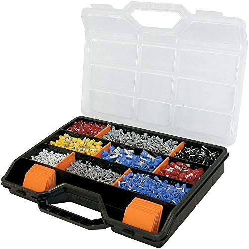 Weidmüller Aderendhülsen-Set 2200-tlg. (mit Sortimentskoffer, inkl. nach DIN 0,5-16,0 mm², Sortimentskoffer individuell verstellbar) 485789