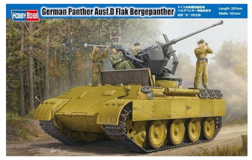 Hobby Boss 82492 Modellbausatz German Panther asuf.D Flak Bergepanther