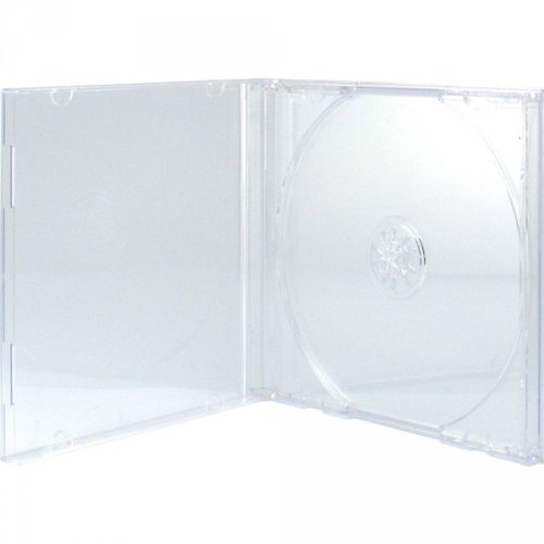 10 DVD CD Hüllen Jewelcase transparent