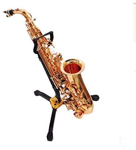 Foldable Saxophone Stand Sax Tripod Holder for Alto/Tenor Saxophone