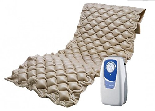 Medical Sunrise Luftmatratze mit Druckregler, geeignet für bis zu 110 kg Gewicht.