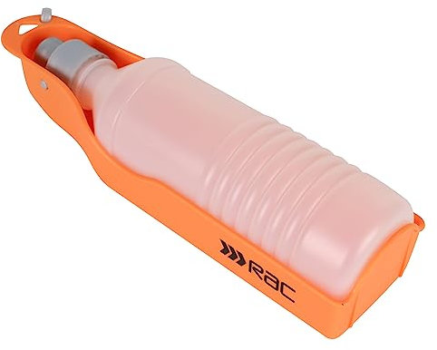 Pet Brands Rac Travel Water Bottle, Orange