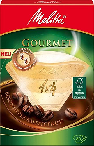 Melitta Haushaltsprod. Filtertüten 1x4/80GourmetbrAVE80