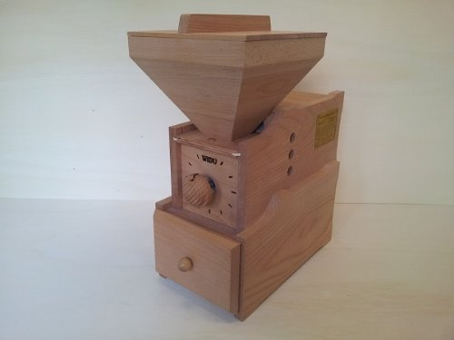 Widu - Macinino per cereali, universale, mod. III, in legno di faggio