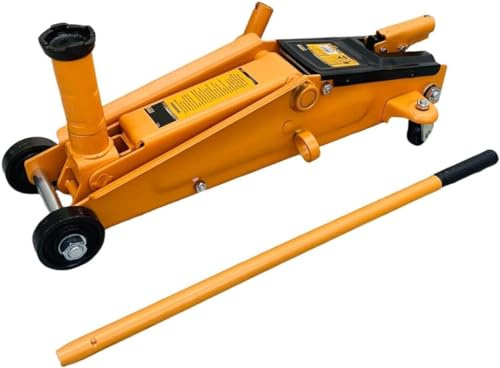 Cric Crick Sollevatore Martinetto Idraulico Professionale 3 Tonnellate/3000Kg per Auto Veicoli Assetto Basso Ribassato e Compatibile per SUV e Fuoristrada (Cod. 5833)