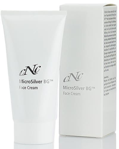 CNC cosmetic - Face Cream - MicroSilver BG TM - beruhigt irritierte, gereizte Haut, stärkt die Schutzbarriere der Haut - Meerwasser, Vitamin E, Zink, Silber 50ml
