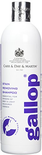 William Hunter Equestrian Gallop Stain Removing Horse Shampoo 500ml - A thick, powerful stain removing shampoo for stubborn ingrained stains.