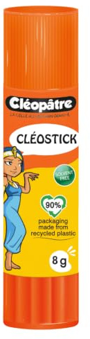 Cléopâtre - BA8 - Cléo'Stick - Bâton de colle blanche 8 g