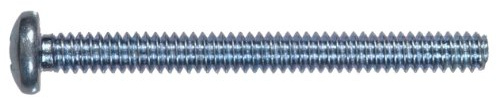 The Hillman Group 92136 8-32-Inch x 2-Inch Pan Head Phillips Machine Screw, 100-Pack, zinc