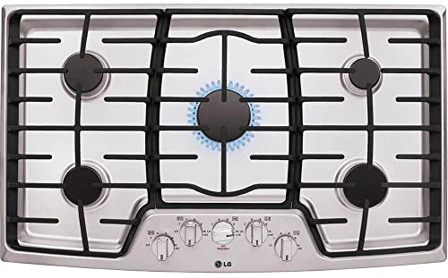 LG LCG3611ST 36 Stainless Steel Gas Sealed Burner Cooktop