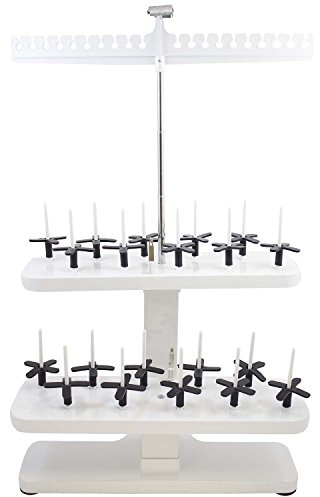 Embroidex - Garnständer für 20 Spulen für alle Heimstickmaschinen Brother Babylock Janome Bernina Pfaff etc. von Embroidex