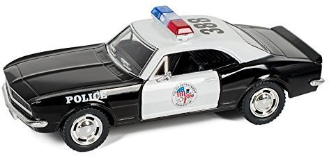 KiNSMART - 1967 Chevrolet Camaro Z/28 Police Edition 5 Die Cast Metal Model Toy Car