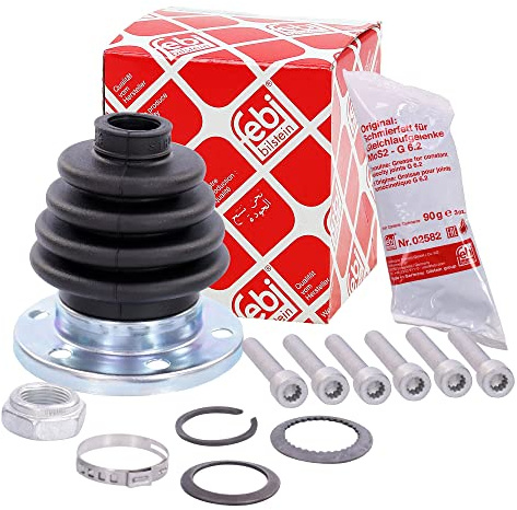 febi bilstein 08304 Achsmanschettensatz, 1 Stück | Kompatibel mit: AUDI 80 B1 Stufenheck, 80 B2 Stufenheck, 80 B3 Stufenheck, 80 B4 Avant, 80 B4 Stufenheck, 90 B2, 90 B3