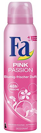 Fa Pink Passion Deodorant Spray Floral Scent - 150ml/5 fl oz