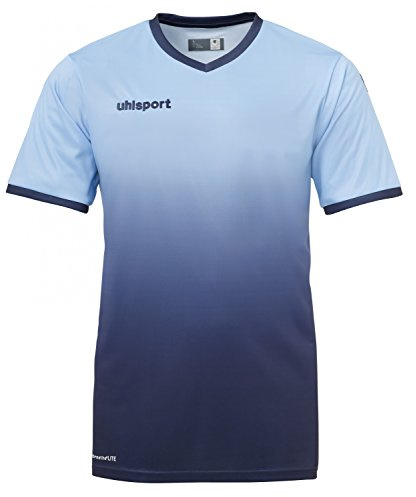 Uhlsport herr division tröja, himmelsblå/marin, liten