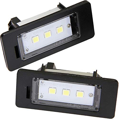 Illuminazione LED per la targa, non necessita di omologazione TÜV, colore bianco molto luminoso