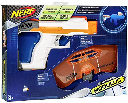 NERF Hasbro B1536EU4 - N-Strike Elite Modulus Zubehör-Set Angriff & Abwehr, Zubehör
