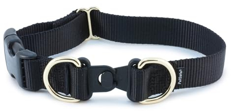 PetSafe KeepSafe Collar for Dogs - Protects Against Collar Accidents - Long Lasting - Durable - Adjustable - Breakaway - Outdoor-Safe - Medium - 3/4 in. Wide - Black