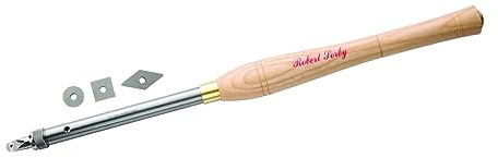 Robert Sorby RSTM-HT123 Turnmaster Handled - Lathe Chisel - Woodturning Tool - Includes 3 Cutters