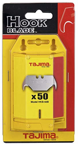 Tajima DEEP HOOK Hakenklingen HKB-50B (Ersatzklingen, Klingen, Wechselklingen für Messer VR101 D/R1; VR102 D/B1 und VR103 D/S1)
