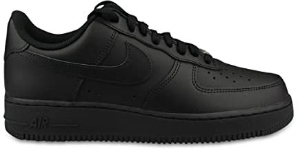 Nike WMNS Air Force 1 '07, Damen Gymnastikschuhe, Schwarz (Black Black 038), 36 EU