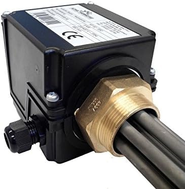 Heizpatrone 12,0 kW 400V | Heizstab für Pufferspeicher & Warmwasser | Eintauchtiefe 850 mm | 1½ Gewinde | Thermostat & STB