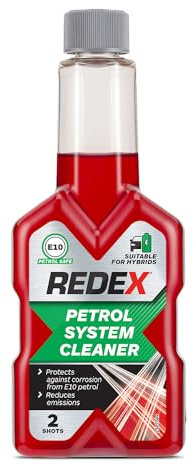 Redex Petrol System Cleaner 250ml, Petrol Injector Cleaner To Remove Harmful Deposits, Maximise Performance & Increase Fuel Economy With Redex Fuel Additives For Petrol Engines, Suitable For Hybrids