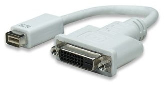 WELLY PRO Cavo adattatore Mini DVI M a DVI-D F per iMac e MacBook