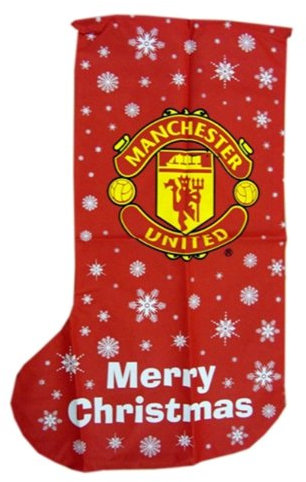 Manchester United FC Football Club Christmas Jumbo Stocking