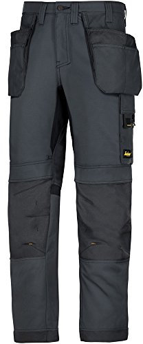 Snickers Workwear Allroundwork Arbeitshose mit Holstertaschen, 1 Stück, 156, stahlgrau, 62015858156