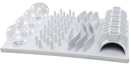 TRIXIE interaktives Katzenspielzeug Cat Activity Fun Board, Intelligenzspielzeug für Katzen, Strategie-Spiel zur geistigen Förderung & spielerischem Lernen, 30 × 40 cm - 4590