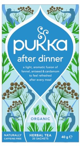 Pukka Organic Feel New 20 Herbal Tea Sachets 20ea
