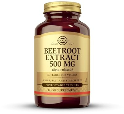 Solgar | Extracto de Remolacha 500 mg | 90 Cápsulas vegetales