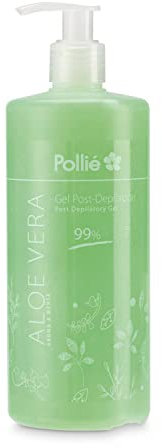 Pollié, Gel Post Depilación, Aloe Vera, 500 ml