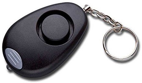 NRS Healthcare Police Approved Personal Alarm Key Ring with Torch