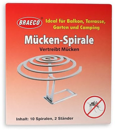 Braeco Anti-Mücken-Spirale 10er, Moskito