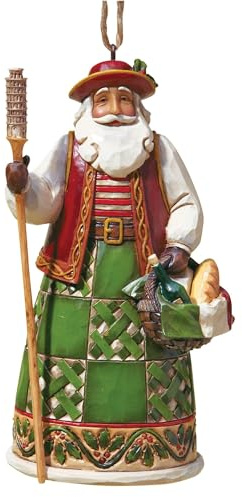 Enesco 4022944 Hanging Ornament - Italian Father Christmas - 12 cm – Resin